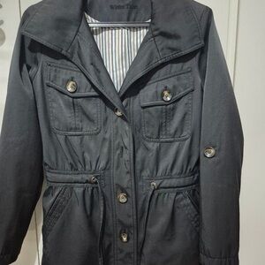 Women's Gray Utility Jacket by